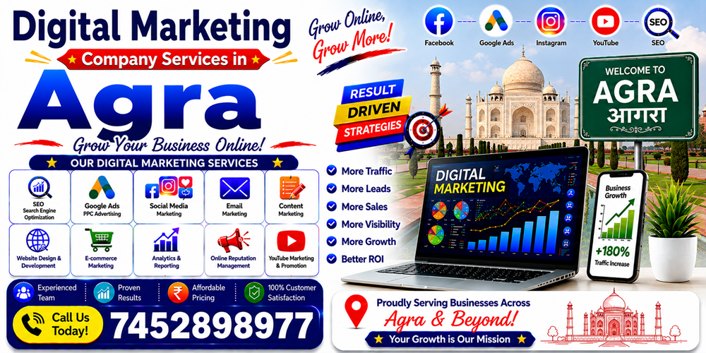 Digital Marketing Company Services in Agra - ASH Group Pvt. Ltd
