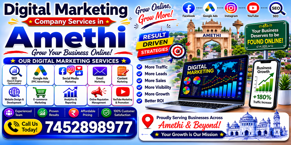 Digital Marketing Company Services in Amethi - ASH Group Pvt. Ltd
