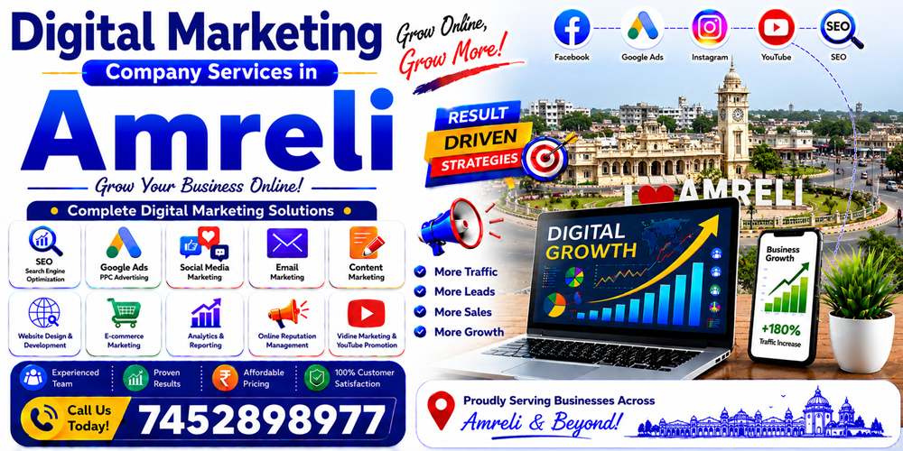 Digital Marketing Company Services in Amreli - ASH Group Pvt. Ltd