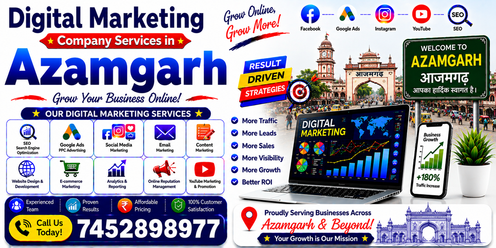 Digital Marketing Company Services in Azamgarh - ASH Group Pvt. Ltd