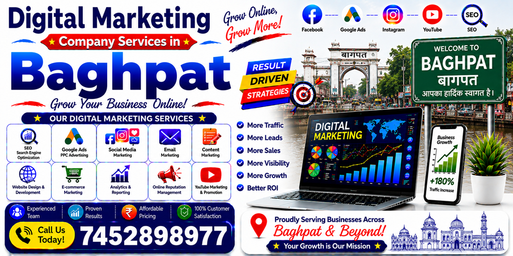 Digital Marketing Company Services in Baghpat - ASH Group Pvt. Ltd