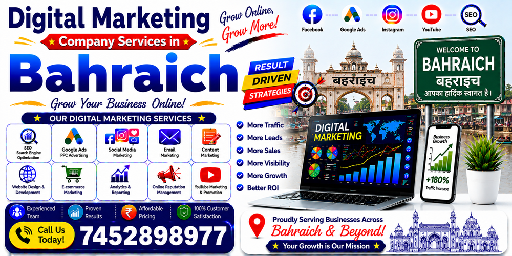 Digital Marketing Company Services in Bahraich - ASH Group Pvt. Ltd