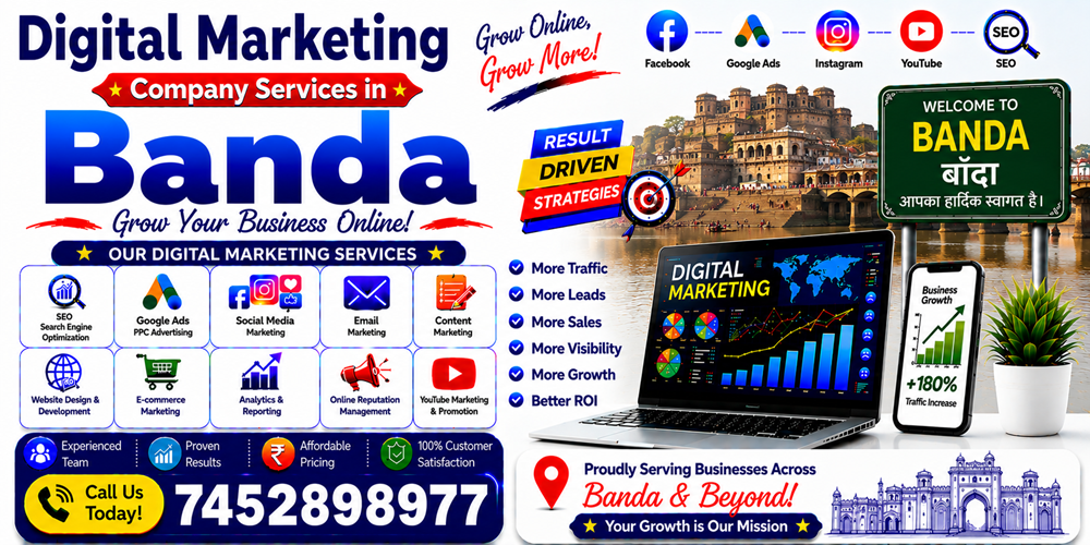 Digital Marketing Company Services in Banda - ASH Grp Enterprises Pvt. Ltd