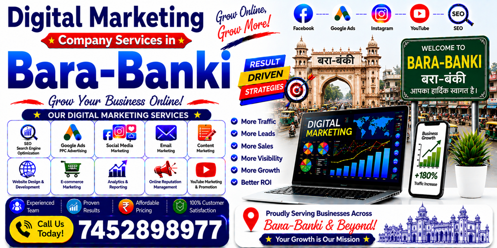 Digital Marketing Company Services in Bara-Banki - ASH Grp Enterprises Pvt. Ltd
