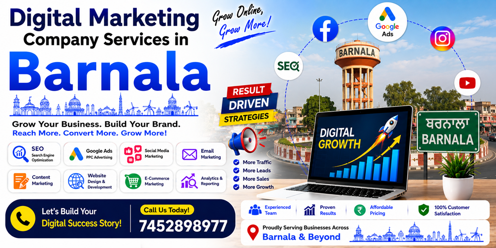 Digital Marketing Company Services in Barnala - ASH Group Pvt. Ltd