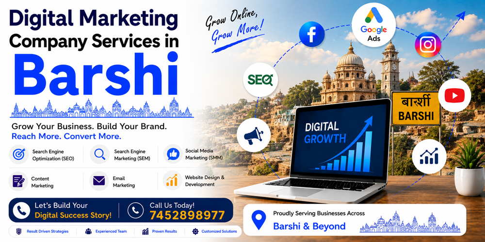 Digital Marketing Company Services in Barshi - ASH Group Pvt. Ltd