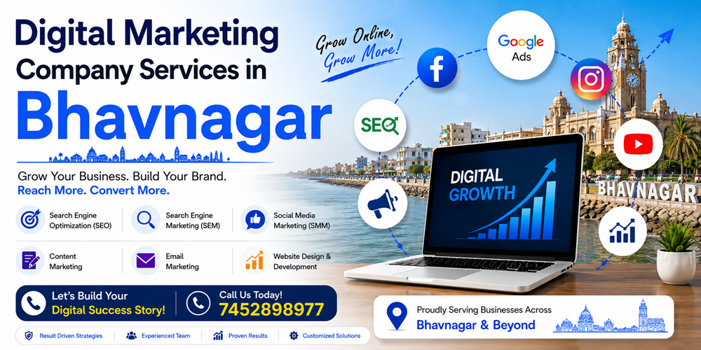 Digital Marketing Company Services in Bhavnagar - ASH Grp Enterprises Pvt. Ltd