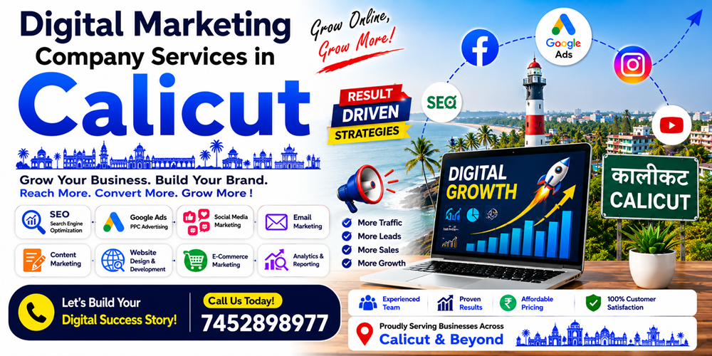 Digital Marketing Company Services in Calicut - ASH Group Pvt. Ltd
