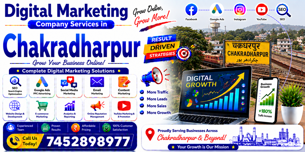 Digital Marketing Company Services in Chakradharpur - ASH Group Pvt. Ltd