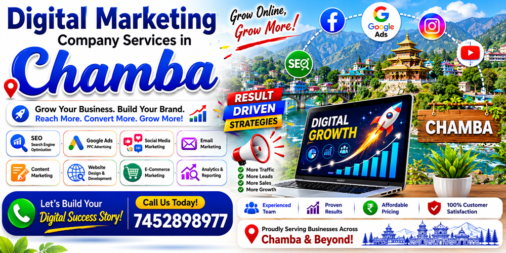 Digital Marketing Company Services in Chamba - ASH Group Pvt. Ltd