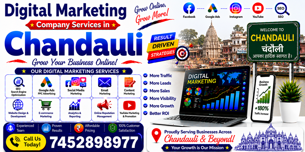 Digital Marketing Company Services in Chandauli - ASH Grp Enterprises Pvt. Ltd