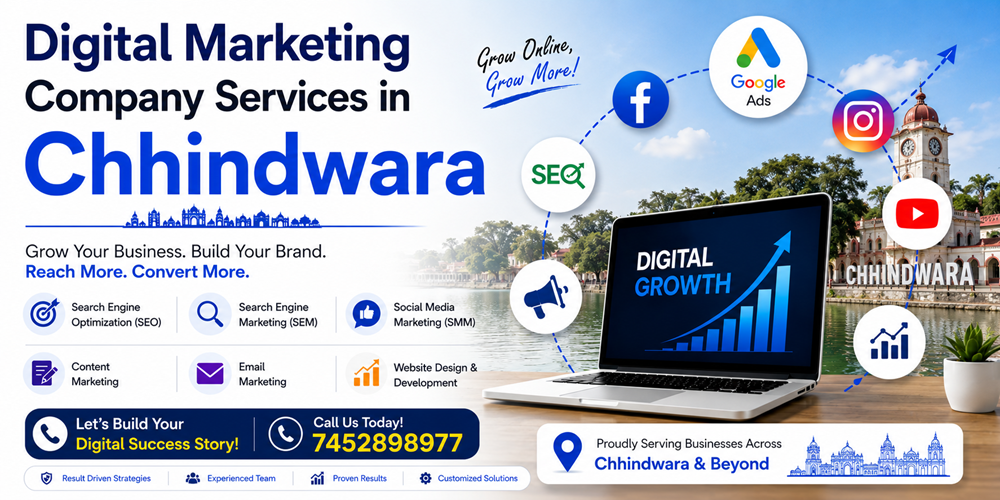 Digital Marketing Company Services in Chhindwara - ASH Grp Enterprises Pvt. Ltd