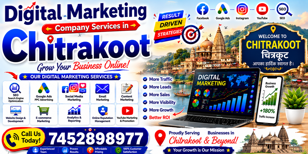 Digital Marketing Company Services in Chitrakoot - ASH Grp Enterprises Pvt. Ltd