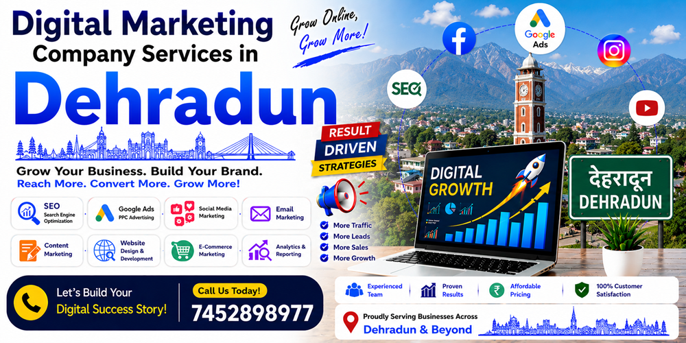 Digital Marketing Company Services in Dehradun - ASH Group Pvt. Ltd
