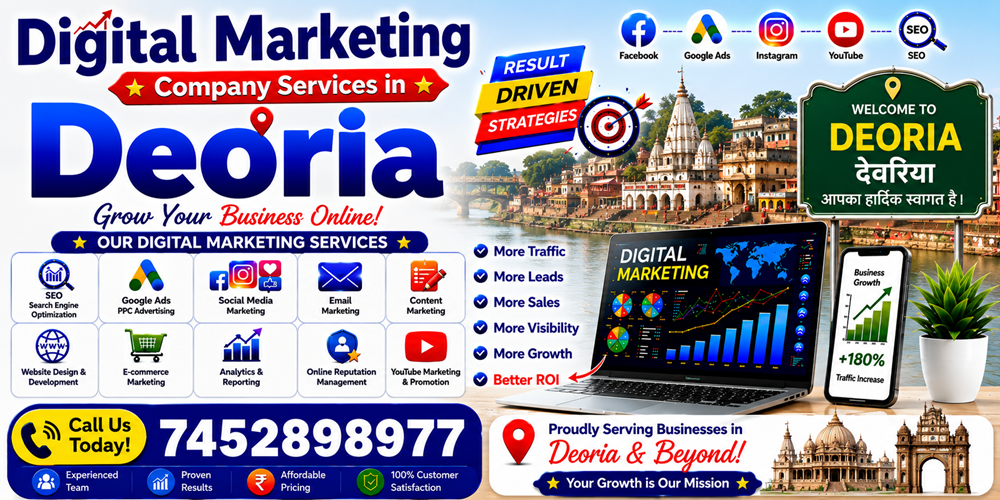 Digital Marketing Company Services in Deoria - ASH Grp Enterprises Pvt. Ltd