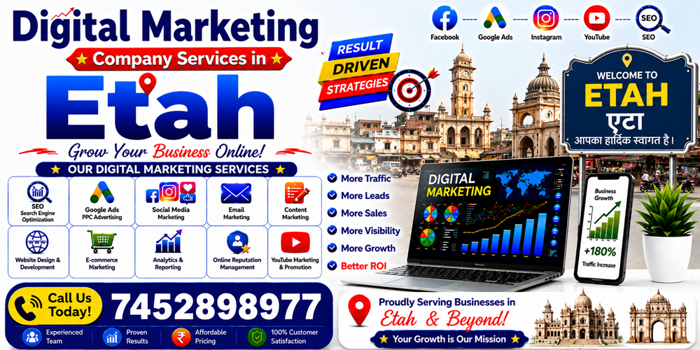 Digital Marketing Company Services in Etah - ASH Grp Enterprises Pvt. Ltd