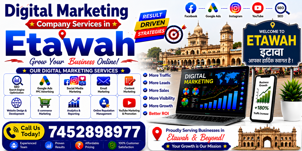 Digital Marketing Company Services in Etawah - ASH Grp Enterprises Pvt. Ltd