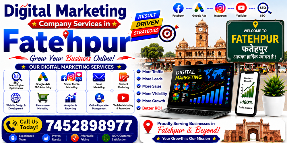 Digital Marketing Company Services in Fatehpur - ASH Grp Enterprises Pvt. Ltd