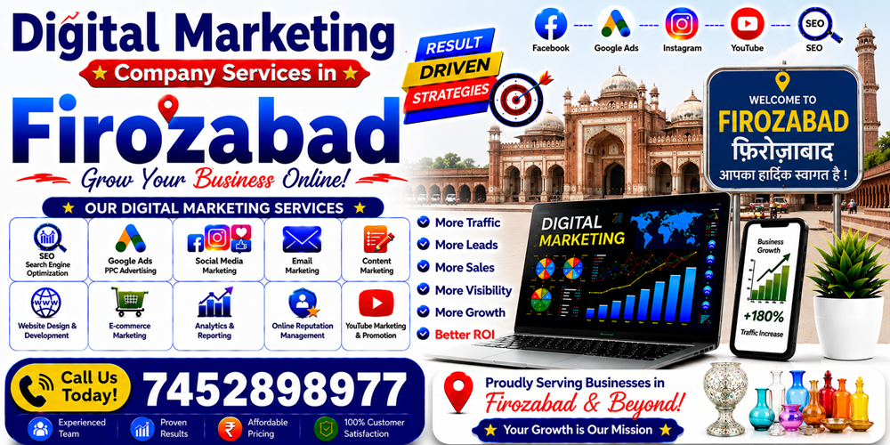 Digital Marketing Company Services in Firozabad - ASH Grp Enterprises Pvt. Ltd