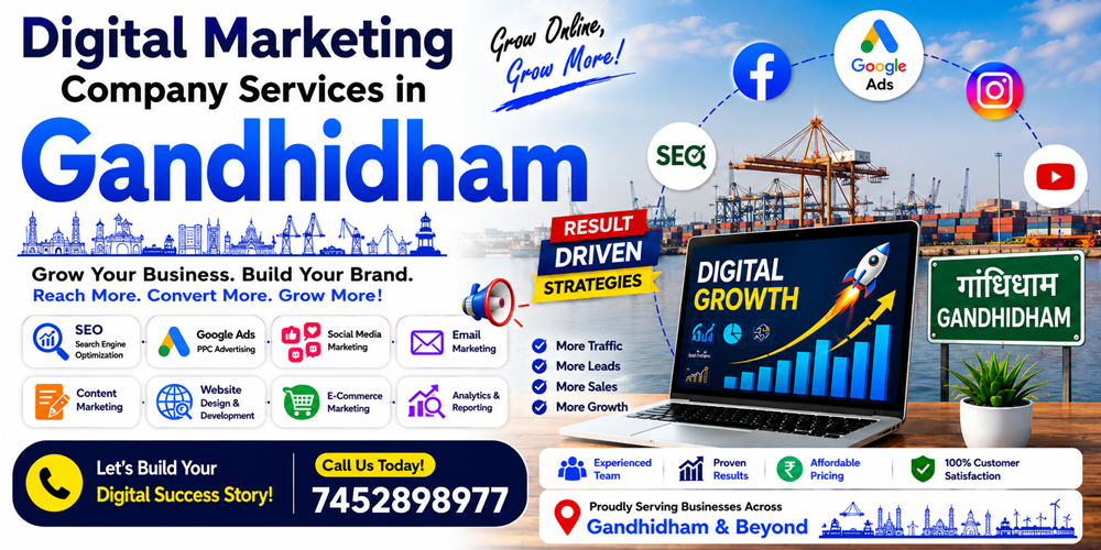 Digital Marketing Company Services in Gandhidham - ASH Group Pvt. Ltd