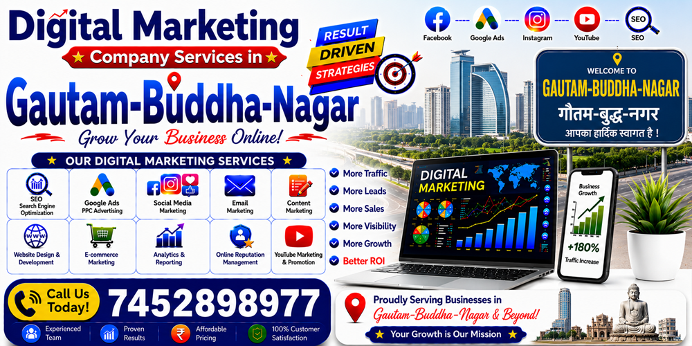 Digital Marketing Company Services in Gautam-Buddha-Nagar- ASH Grp Enterprises Pvt. LTD