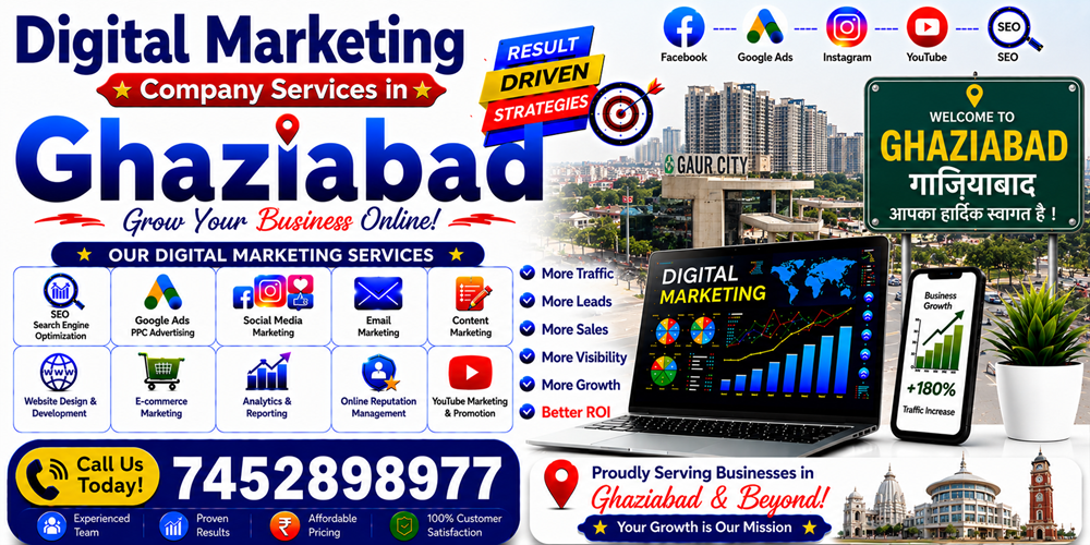 Digital Marketing Company Services in Ghaziabad - ASH Grp Enterprises Pvt. Ltd