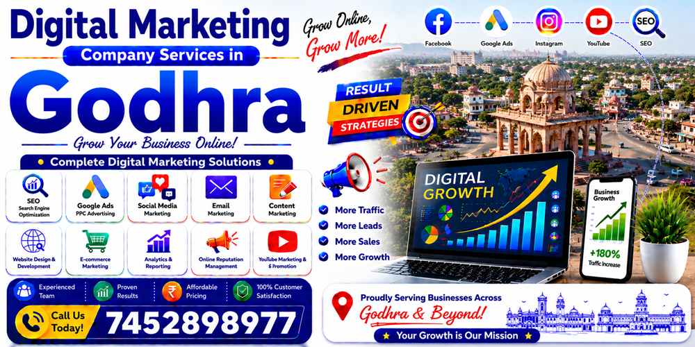 Digital Marketing Company Services in Godhra - ASH Group Pvt. Ltd