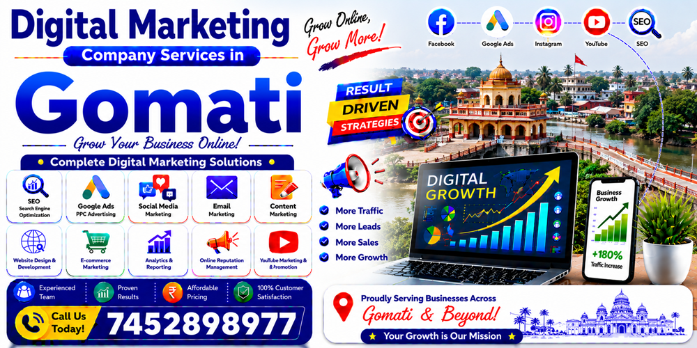 Digital Marketing Company Services in Gomati - ASH Group Pvt. Ltd