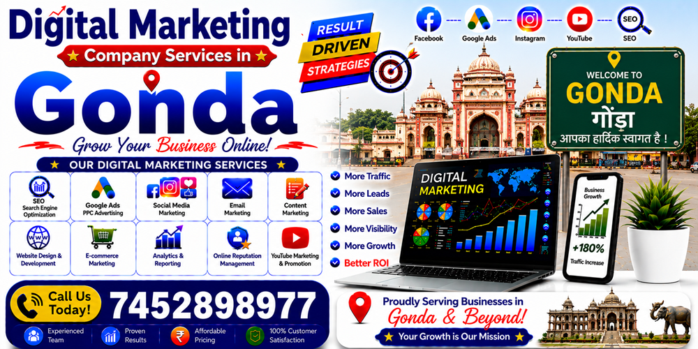 Digital Marketing Company Services in Gonda - ASH Grp Enterprises Pvt. Ltd