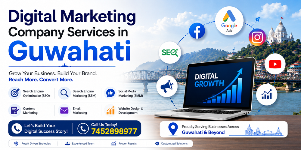 Digital Marketing Company Services in Guwahati - ASH Group Pvt. Ltd