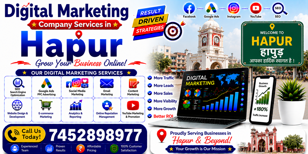 Digital Marketing Company Services in Hapur - ASH Grp Enterprises Pvt. Ltd