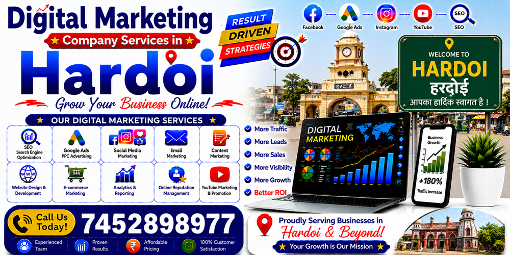 Digital Marketing Company Services in Hardoi - ASH Grp Enterprises Pvt. Ltd