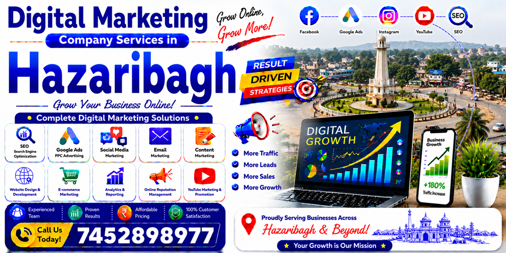 Digital Marketing Company Services in Hazaribagh - ASH Group Pvt. Ltd