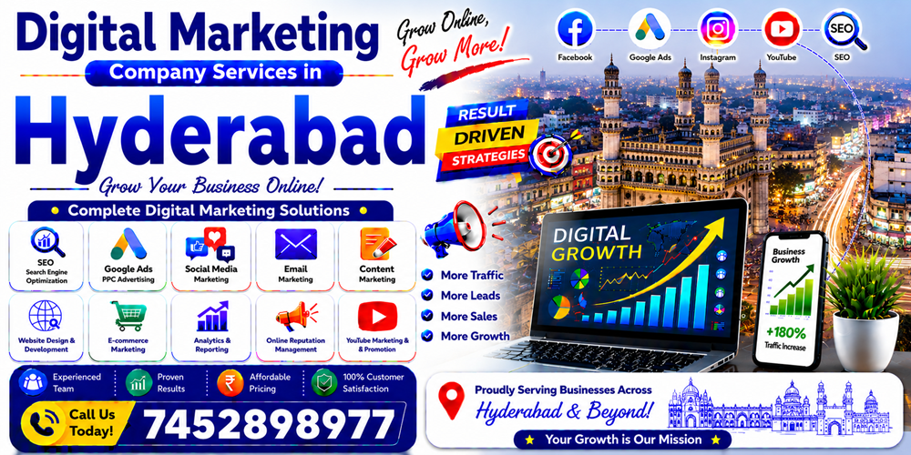 Digital Marketing Company Services in Hyderabad - ASH Group Pvt. Ltd