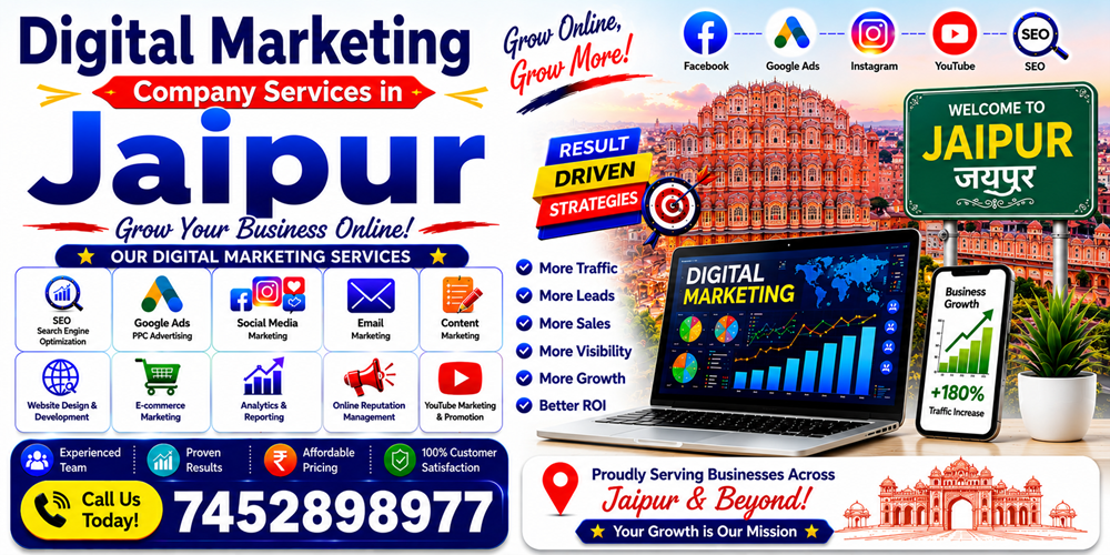 Digital Marketing Company Services in Jaipur - ASH Group Pvt. Ltd