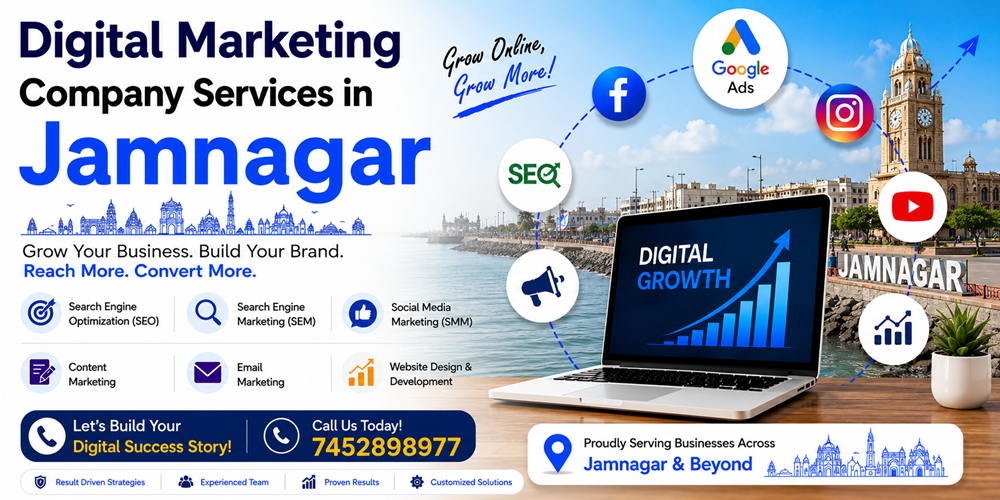 Digital Marketing Company Services in Jamnagar - ASH Group Pvt. Ltd