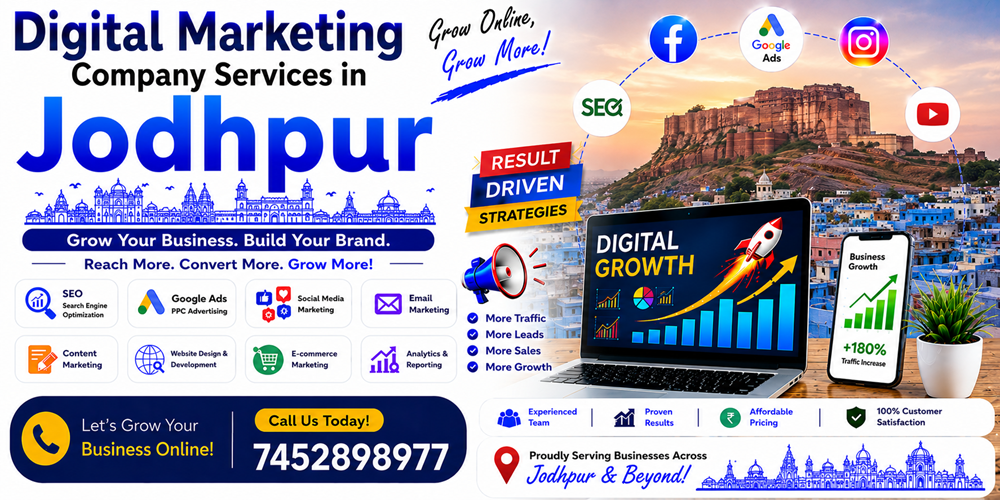 Digital Marketing Company Services in Jodhpur - ASH Group Pvt. Ltd