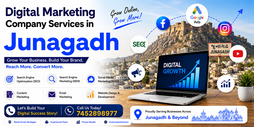 Digital Marketing Company Services in Junagadh - ASH Group Pvt. Ltd