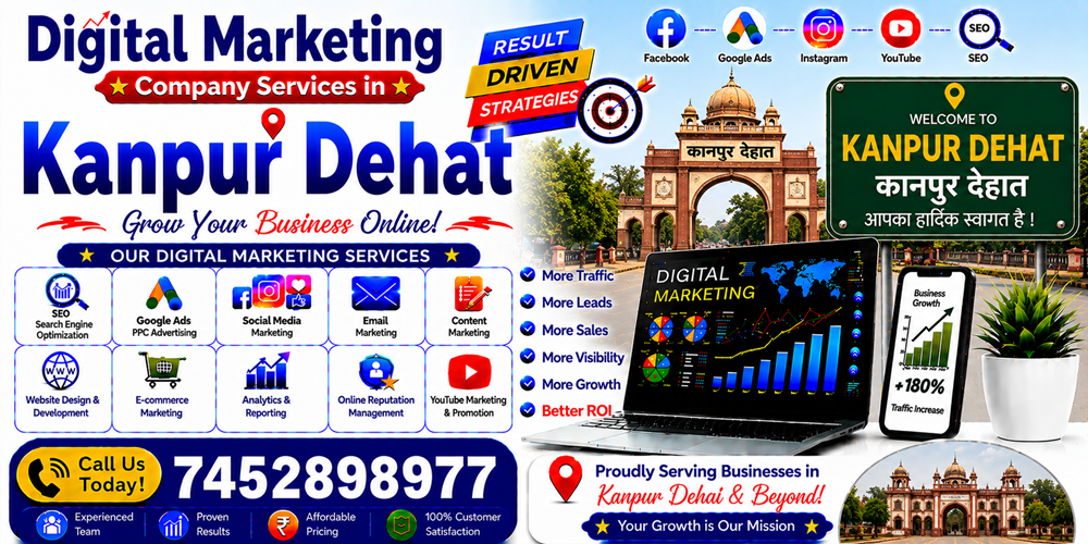 Digital Marketing Company Services in Kanpur Dehat - ASH Grp Enterprises Pvt. Ltd