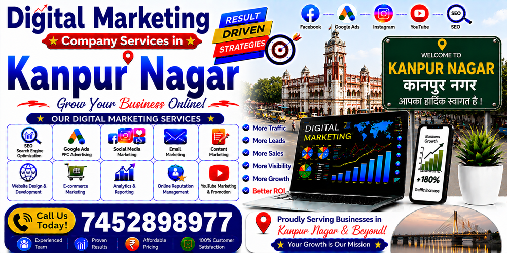 Digital Marketing Company Services in Kanpur Nagar