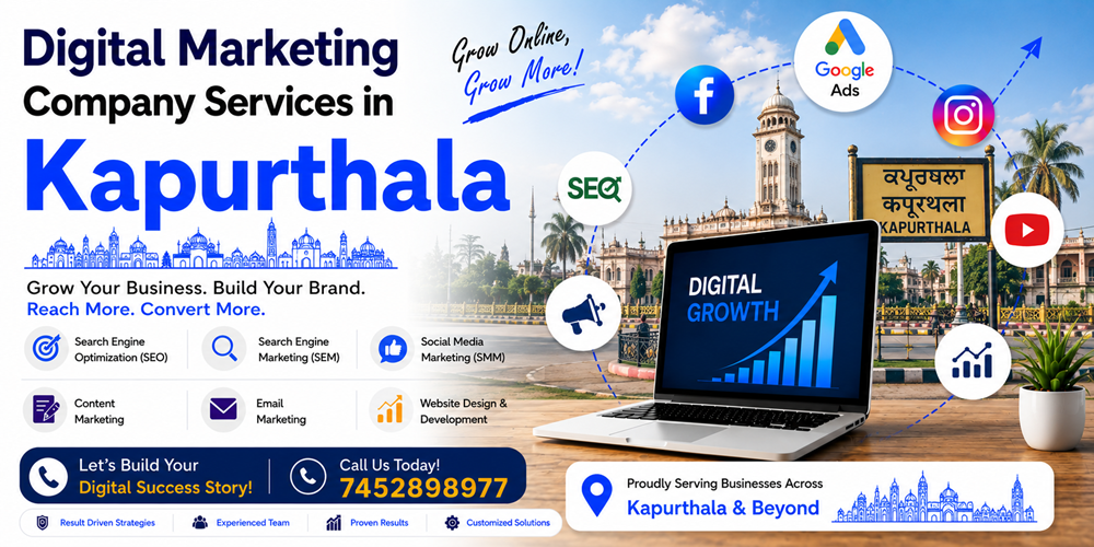 Digital Marketing Company Services in Kapurthala - ASH Group Pvt. Ltd