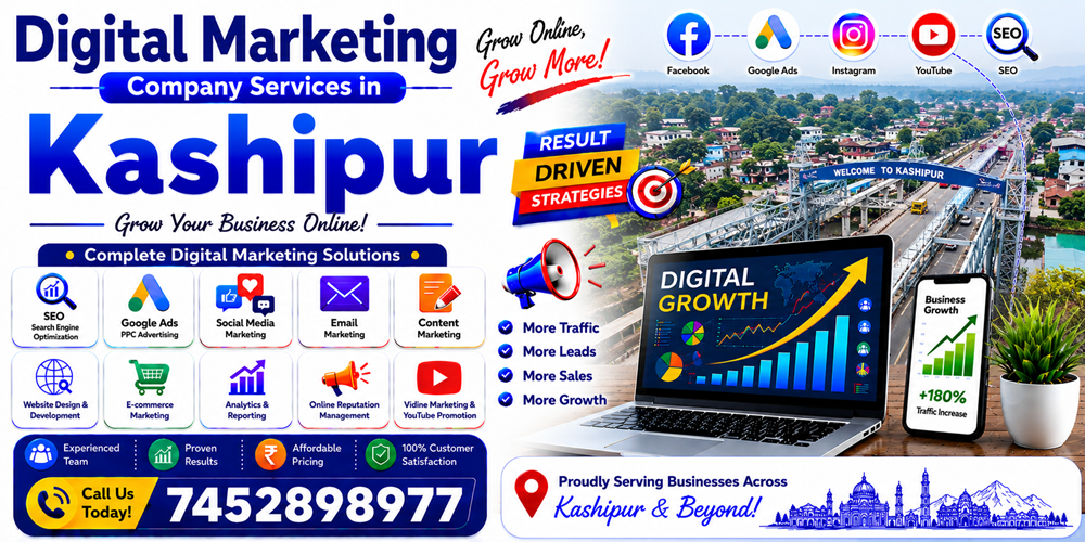 Digital Marketing Company Services in Kashipur - ASH Group Pvt. Ltd