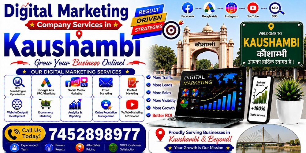 Digital Marketing Company Services in Kaushambi