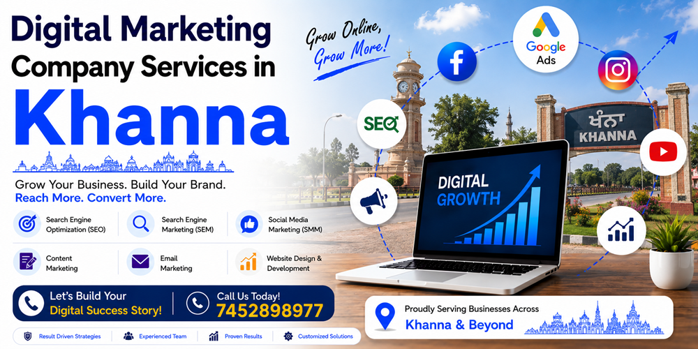 Digital Marketing Company Services in Khanna - ASH Group Pvt. Ltd