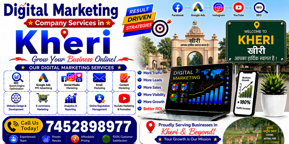 Digital Marketing Company Services in Kheri