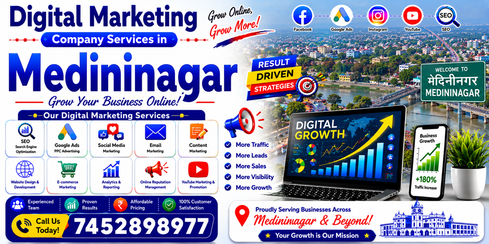 Digital Marketing Company Services in Medininagar - ASH Group Pvt. Ltd