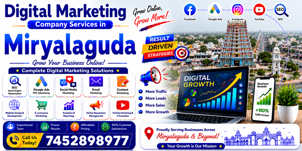 Digital Marketing Company Services in Miryalaguda - ASH Group Pvt. Ltd