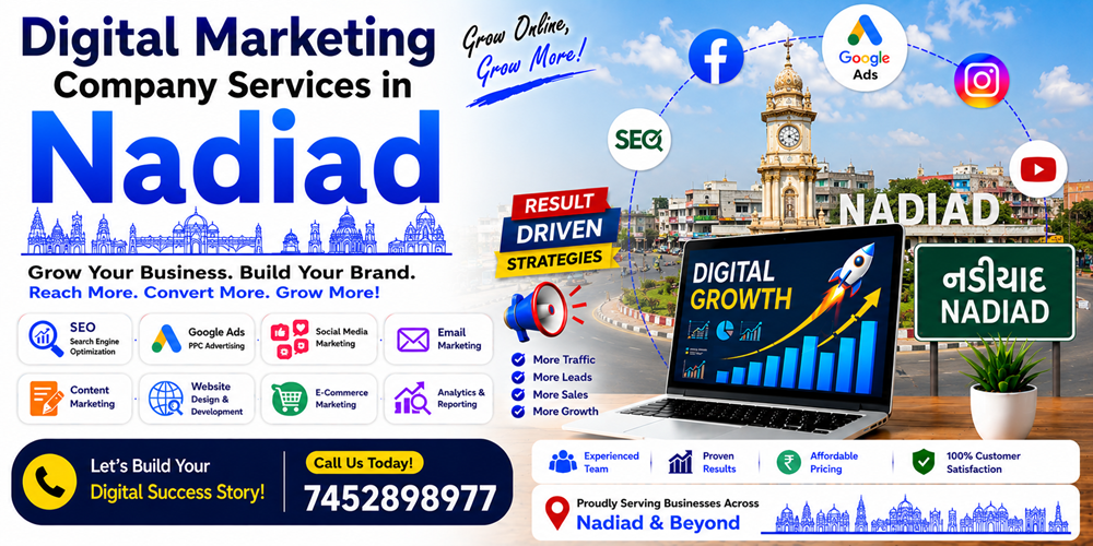 Digital Marketing Company Services in Nadiad - ASH Group Pvt. Ltd