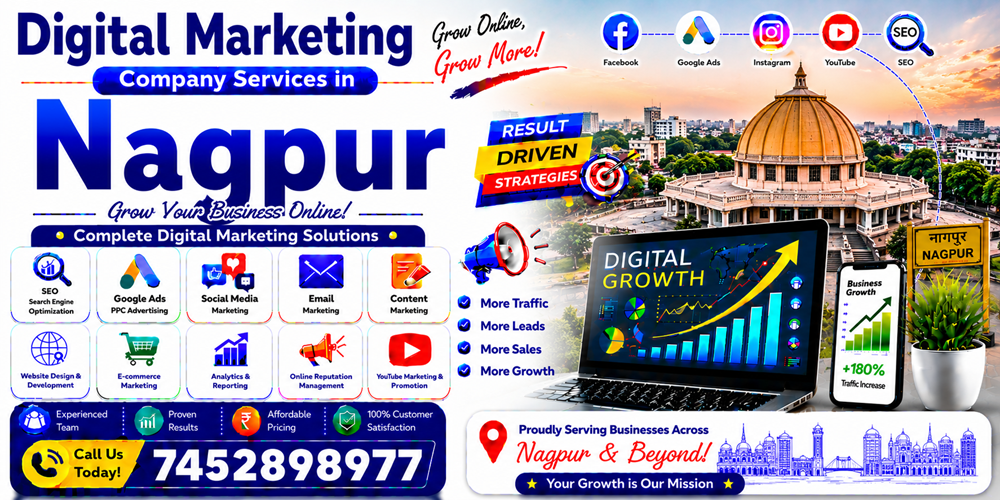 Digital Marketing Company Services in Nagpur - ASH Group Pvt. Ltd