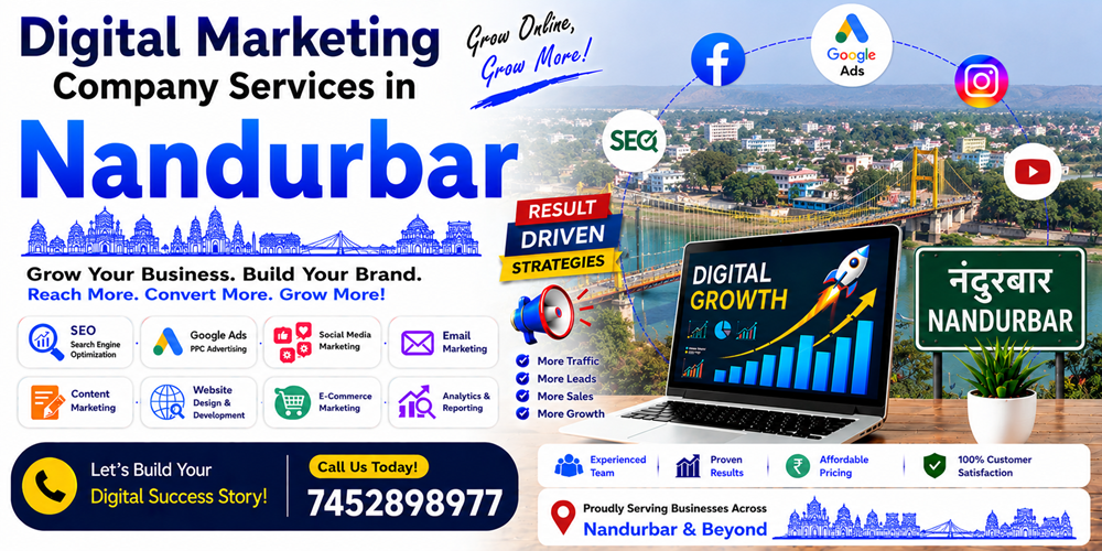 Digital Marketing Company Services in Nandurbar - ASH Group Pvt. Ltd